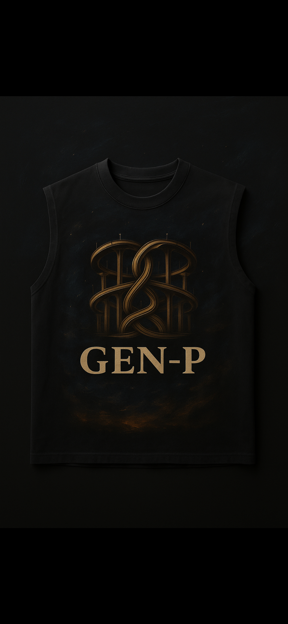 GEN-P® Art Edition — Bridge Logo Tee
